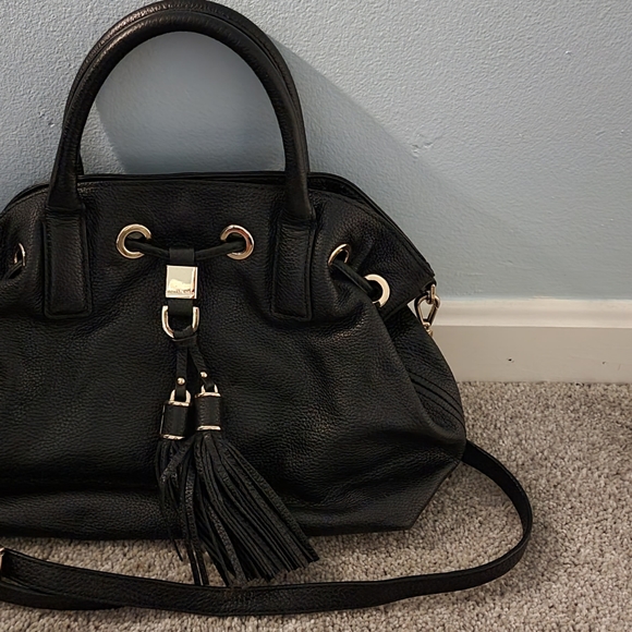 Michael Kors Black leather satchel - Picture 2 of 7